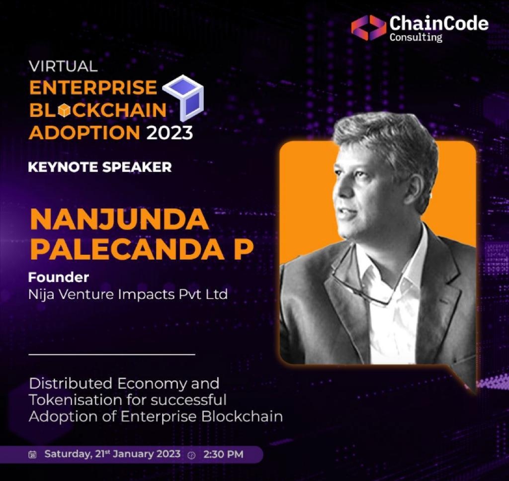 Enterprise Blockchain Adoption 2023 — Keynote Speaker