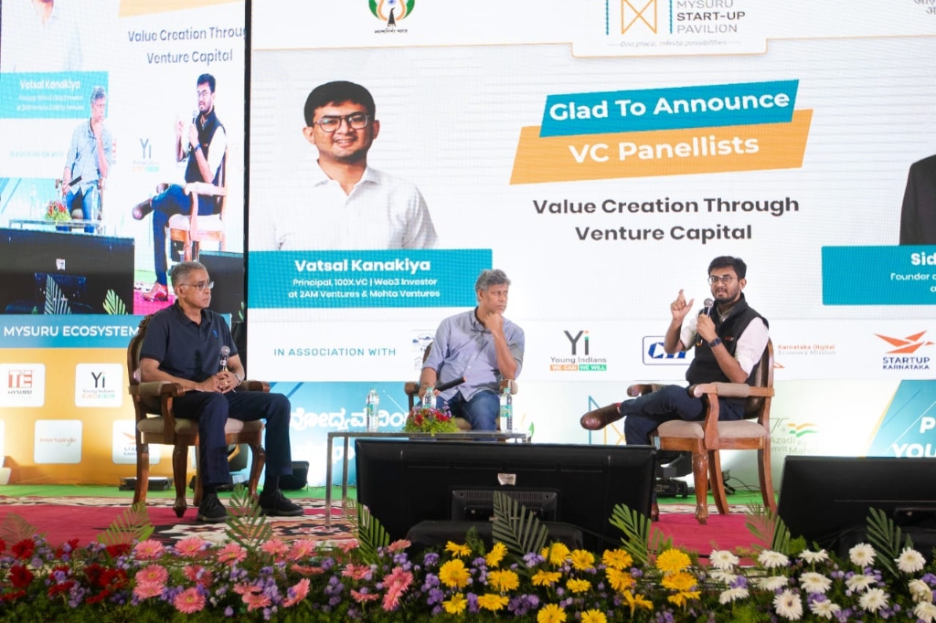 VC Panellists — Value Creation Through Venture Capital at Mysuru Start-Up Pavilion